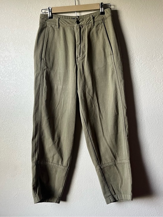 Quince Pants - Quince Olive Green Barrel Pants